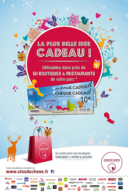 Chèque cadeau association commerçants