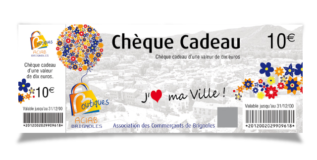 Chèque cadeau local