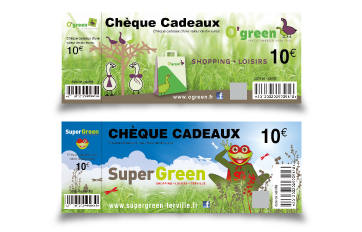 Chèque cadeau centre commercial