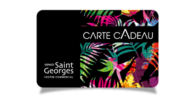 Création carte cadeau centre commercial