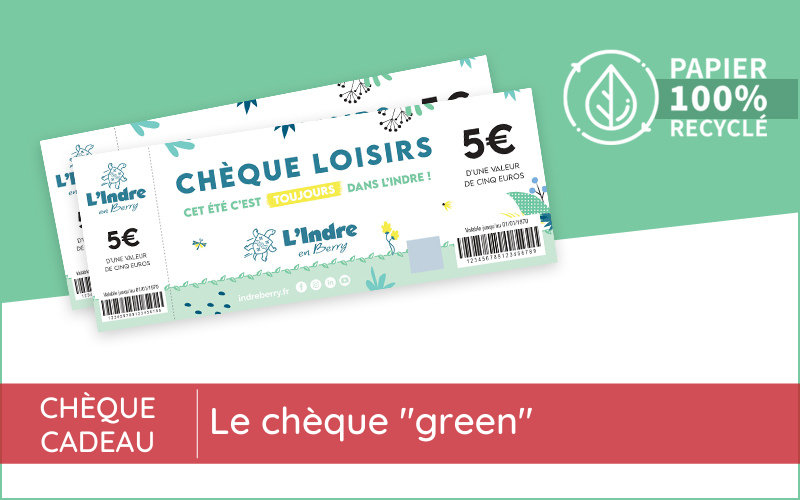 Un chèque cadeau “green”